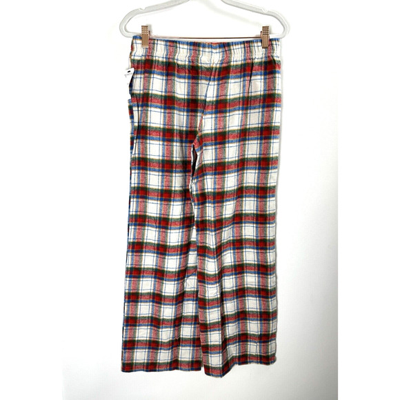NWT Nordstrom Christmas Holiday Cozy Soft Fleece Wide Straight Leg Pajama Pants - Picture 4 of 6